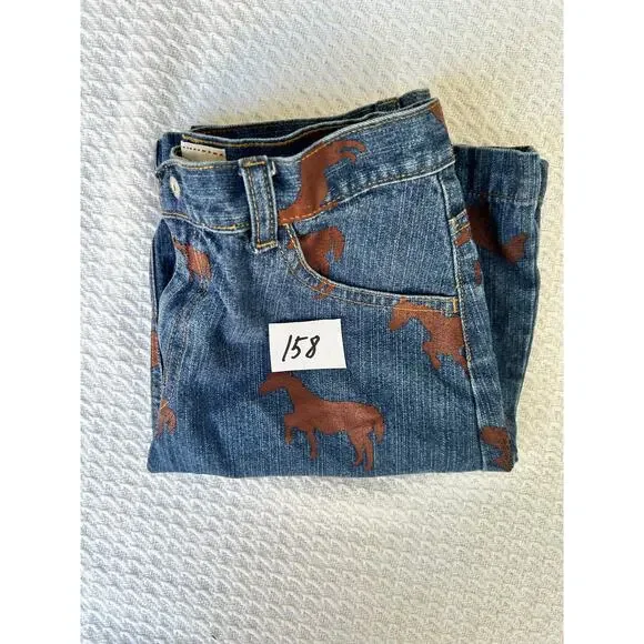 Girls Equestrian Jean Skirt - Picture 6 of 6